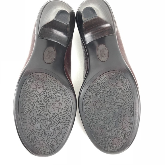 Sofft Loafer Pumps Pebble Leather Kitten Heel - Picture 8 of 8